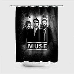 Шторка для душа Muse, цвет: 3D-принт