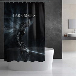 Шторка для душа Dark Souls, цвет: 3D-принт — фото 2