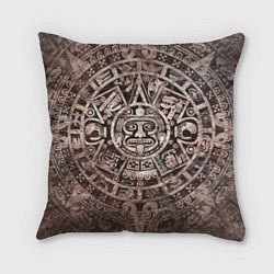 Подушка квадратная Народ Майя, цвет: 3D-принт
