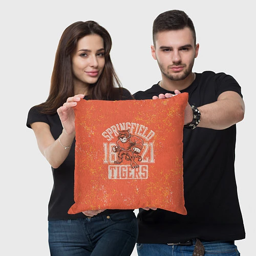 Подушка квадратная Team t-shirt 12 / 3D-принт – фото 3