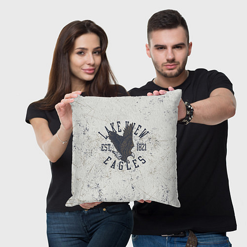 Подушка квадратная Team t-shirt 8 / 3D-принт – фото 3