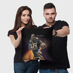 Подушка квадратная Kobe Bryant, цвет: 3D-принт — фото 2