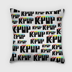 Подушка квадратная K-pop Pattern, цвет: 3D-принт