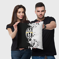 Подушка квадратная Juventus4, цвет: 3D-принт — фото 2