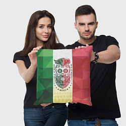 Подушка квадратная Мексика, цвет: 3D-принт — фото 2