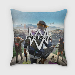 Подушка квадратная Watch Dogs 2