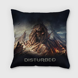 Подушка квадратная Disturbed: Skull Mountain, цвет: 3D-принт