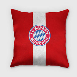 Подушка квадратная Bayern FC: Red line, цвет: 3D-принт