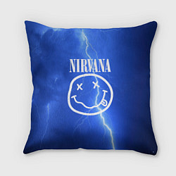 Подушка квадратная Nirvana: Lightning, цвет: 3D-принт
