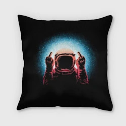 Подушка квадратная Spaceman, цвет: 3D-принт