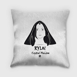 Подушка квадратная Rylai: Crystal Maiden