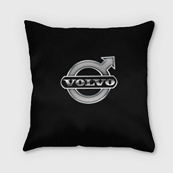 Подушка квадратная Volvo Concern - logo, цвет: 3D-принт