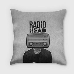 Подушка квадратная Radiohead Retro, цвет: 3D-принт