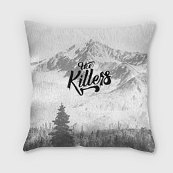 Подушка квадратная The Killers: Alpen, цвет: 3D-принт