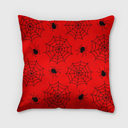 Подушка квадратная Рассадник пауков, цвет: 3D-принт