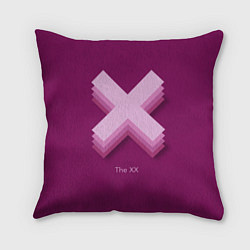 Подушка квадратная The XX: Purple, цвет: 3D-принт