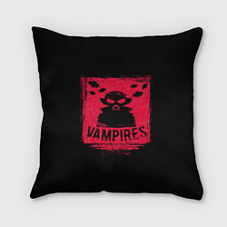 Подушка квадратная Vampires, цвет: 3D-принт