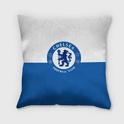 Подушка квадратная Chelsea FC: Duo Color, цвет: 3D-принт