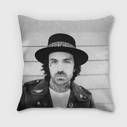 Подушка квадратная Yelawolf II: Mono photo