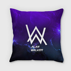 Подушка квадратная Alan Walker: Space Collection, цвет: 3D-принт