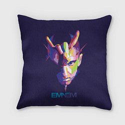 Подушка квадратная Eminem V&C, цвет: 3D-принт