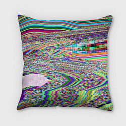 Подушка квадратная Optical Glitch