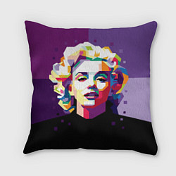 Подушка квадратная Marilyn Monroe, цвет: 3D-принт