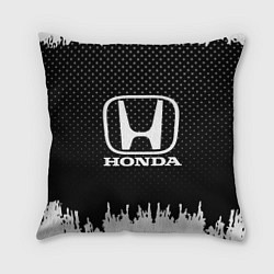 Подушка квадратная Honda: Black Side, цвет: 3D-принт
