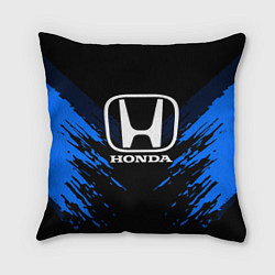 Подушка квадратная Honda: Blue Anger, цвет: 3D-принт