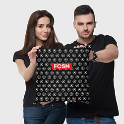 Подушка квадратная FCSM Supreme, цвет: 3D-принт — фото 2