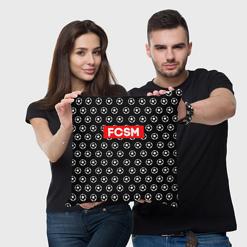 Подушка квадратная FCSM Supreme / 3D-принт – фото 3