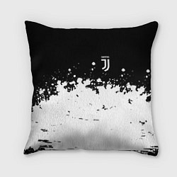 Подушка квадратная FC Juventus Sport, цвет: 3D-принт