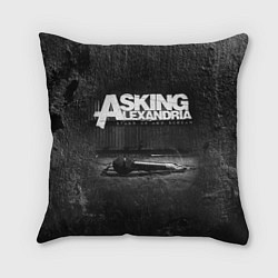 Подушка квадратная Asking Alexandria: Black Micro