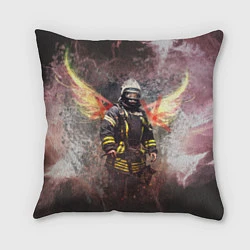 Подушка квадратная Пожарный ангел