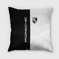 Подушка квадратная Porsche Design, цвет: 3D-принт