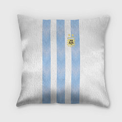 Подушка квадратная Сборная Аргентины, цвет: 3D-принт