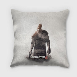 Подушка квадратная Uncharted 4: Nathan, цвет: 3D-принт