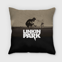 Подушка квадратная Linkin Park: Meteora, цвет: 3D-принт