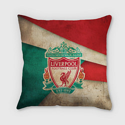 Подушка квадратная FC Liverpool: Old Style, цвет: 3D-принт
