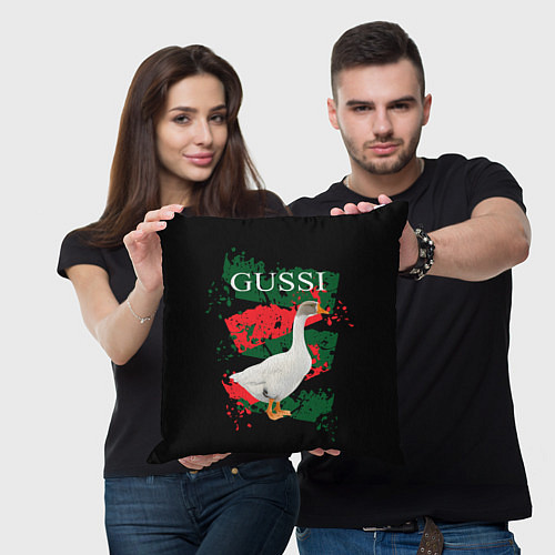 Подушка квадратная GUSSI Hype / 3D-принт – фото 3