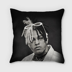 Подушка квадратная XXXTentacion, цвет: 3D-принт