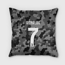 Подушка квадратная Ronaldo 7: Camo Sport, цвет: 3D-принт