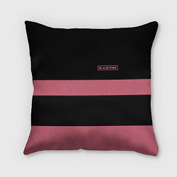Подушка квадратная Black Pink: Jennie 96, цвет: 3D-принт