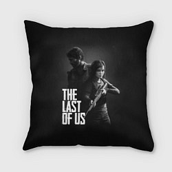 Подушка квадратная The Last of Us: Black Style, цвет: 3D-принт