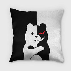 Подушка квадратная Monokuma Drae, цвет: 3D-принт