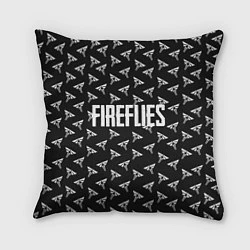 Подушка квадратная Fireflies, цвет: 3D-принт