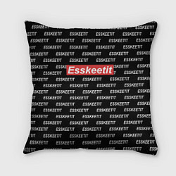 Подушка квадратная Esskeetit: Black Style, цвет: 3D-принт