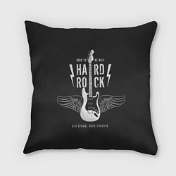 Подушка квадратная Hard Rock: Born to be wild, цвет: 3D-принт
