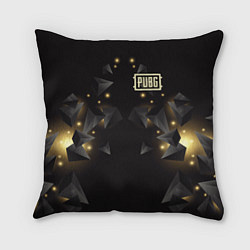 Подушка квадратная PUBG: Night Fireflies, цвет: 3D-принт
