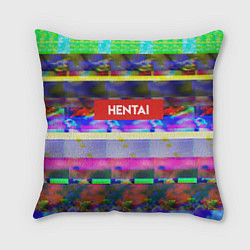 Подушка квадратная Hentai TV, цвет: 3D-принт